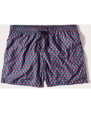 Yamamay Costume boxer da uomo con pesci Marina I - Blu