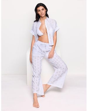Yamamay Pantalone lungo da donna Sangallo - Bianco