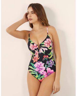 Yamamay Costume intero con coppe estraibili Marianna - Multicolore