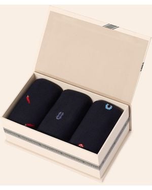 Yamamay Multipack tre calze lunghe taglia unica Henry Cotton's - Blu