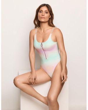 Yamamay Costume intero da donna con zip Coistel - Neutro