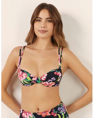 Yamamay Costume balconcino c/coppe differenziate Marianna - Nero