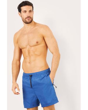 Yamamay Men's boxer swimsuit with zip pockets Passepartout - Blu