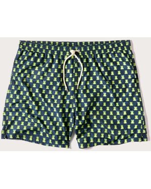 Yamamay Costume boxer da uomo con ranocchie Funny I - Verde