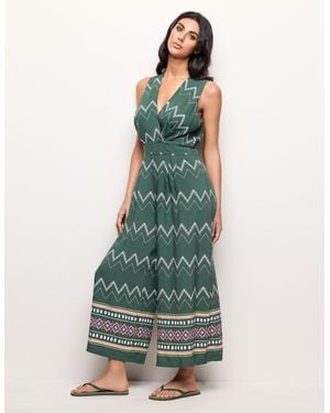 Yamamay Tuta da donna stile etnico Yamira - Verde