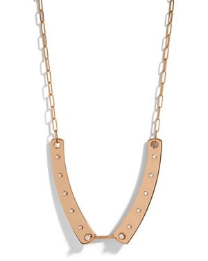 Nouvel Heritage Brunch In Ny Mood Rose Gold Necklace - Metallic