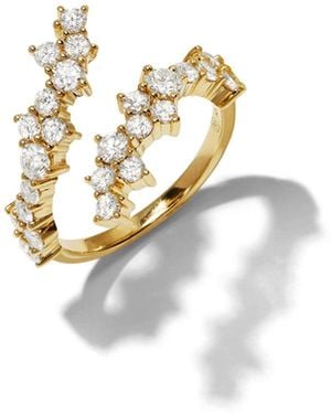 Sydney Evan Diamond Cocktail Wrap Yellow Gold Ring - Metallic