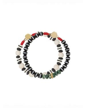 Roxanne Assoulin The Salt & Pepper Bracelet Duo - Multicolor