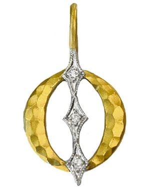 Cathy Waterman Constellation Yellow Gold Charm - Metallic