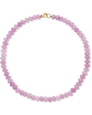 Adina Reyter Lavender Fog Gemstone Necklace - Pink