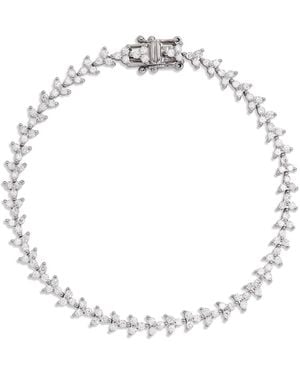 Carbon & Hyde Mini Poppy Diamond White Gold Tennis Bracelet