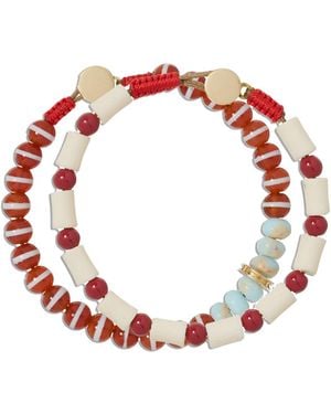 Roxanne Assoulin The Paprika Bracelet Duo - Red
