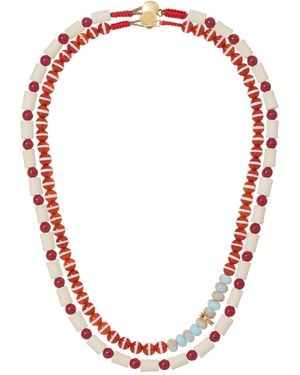 Roxanne Assoulin The Paprika Necklace Duo - Red
