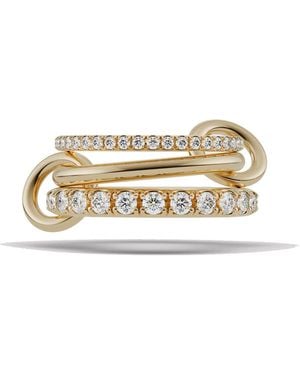 Spinelli Kilcollin Norah Yellow Gold & Diamond Ring - White