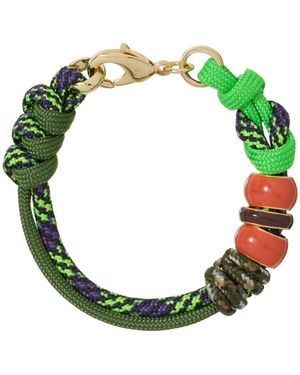 Roxanne Assoulin The Green Supersize Happy Cord Bracelet