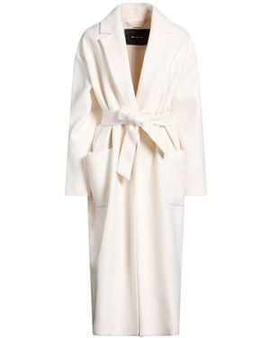 Kiton Ivory Coat Cashmere - White