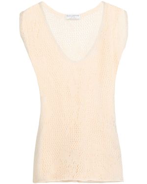 Ballantyne Cream Sweater Linen - Natural