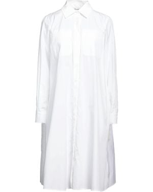 Max Mara Midi-Kleid - Weiß
