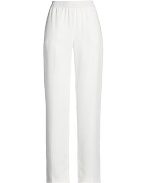 ERMANNO FIRENZE Trousers Polyester - White