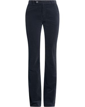120% Lino Pantalone - Blu
