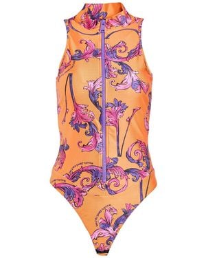 Versace Jeans Couture Bodysuit Polyamide, Elastane - White