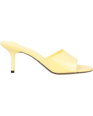 Jacquemus Sandals Leather - Natural