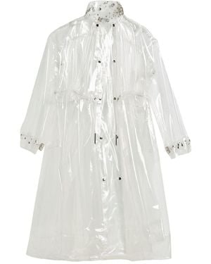Rabanne Overcoat & Trench Coat - White