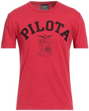 Aeronautica Militare T-Shirts - Red