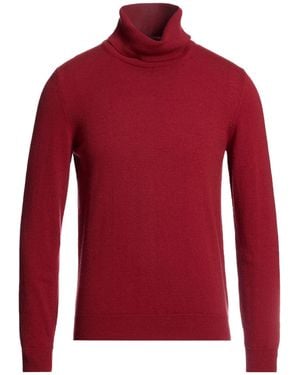 Zanone Rollkragenpullover - Rot