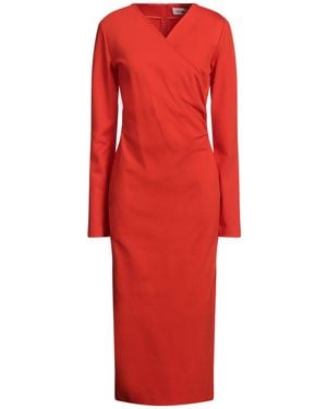 MEIMEIJ Midi Dress - Red