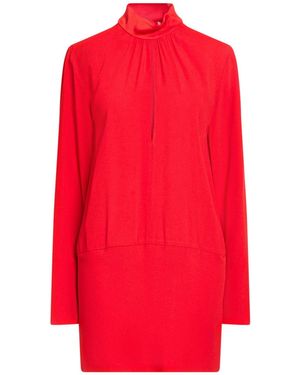 Jucca Mini Dress Acetate, Viscose - Red