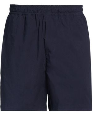 GOLDEN CRAFT 1957 Midnight Shorts & Bermuda Shorts Cotton, Elastane - Blue