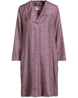 Momoní Mini Dress Silk - Purple