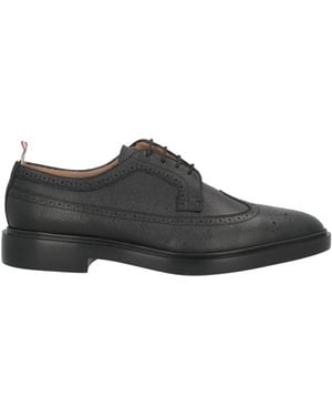 Thom Browne Lace-Up Shoes Leather - Black