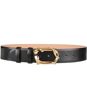 McQueen Belt Leather - Black