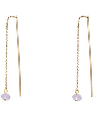 Isabel Marant Earrings Brass, Glass - White