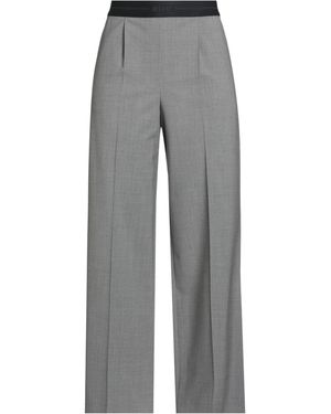 MSGM Pants Virgin Wool, Elastane - Gray
