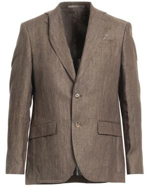 Sand Copenhagen Blazer Linen - Brown