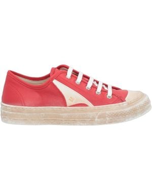Moma Trainers Leather - Red