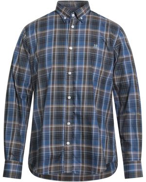 Harmont & Blaine Shirt Cotton - Blue
