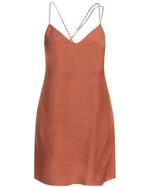 Maliparmi Mini Dress - Brown