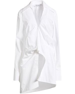 The Attico Mini Dress Cotton - White