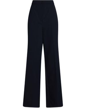 Department 5 Pants Polyester, Virgin Wool, Elastane - Blue