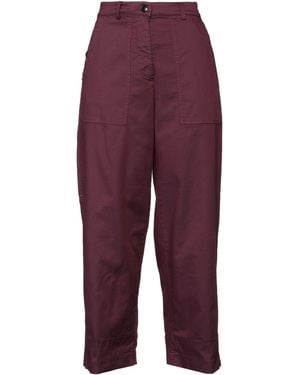 Myths Mauve Pants Cotton, Polyamide, Elastane - Purple