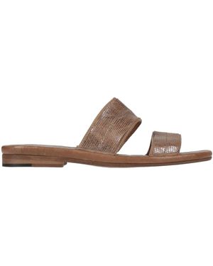 Pantanetti Sandals Leather - Brown