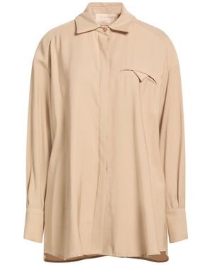 Kaos Shirt Polyester, Viscose, Elastane - Natural