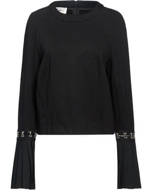 MEIMEIJ Top Viscose, Polyamide, Elastane, Polyester - Black
