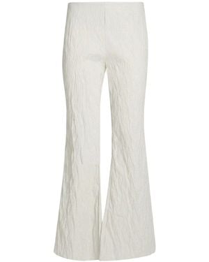 Masnada Pants Cotton, Polyamide, Elastane - White