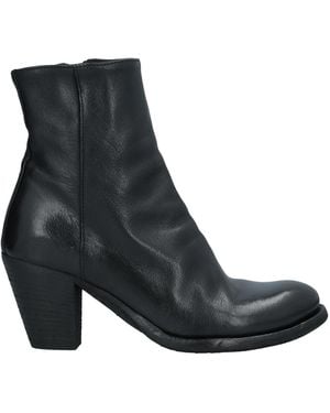 Officine Creative Ankle Boots Soft Leather - Black