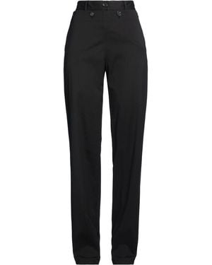 MSGM Pants Cotton, Elastane - Black